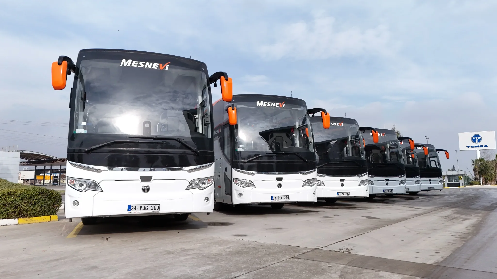 Six TEMSA Maraton Coaches!